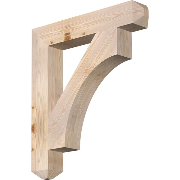 Ekena Millwork Westlake Craftsman Smooth Bracket, Douglas Fir, 5 1/2"W x 34"D x 38"H BKT06X34X38WTL04SDF - main